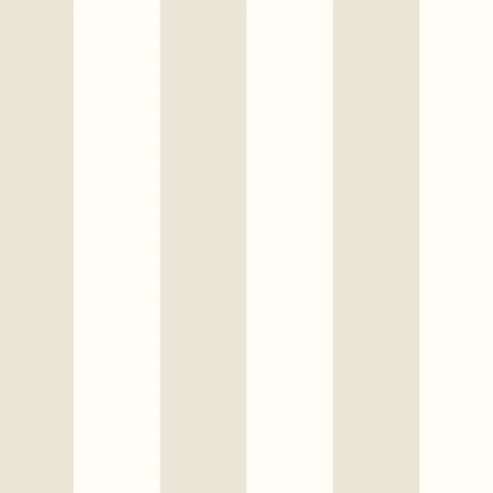 Papier peint vinyle intissé à coller rayures beige L.10 05 x l.53cm