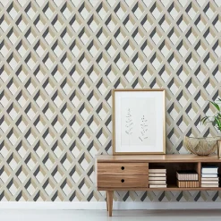 Papier peint vinyle intissé GoodHome Calde coloris naturel