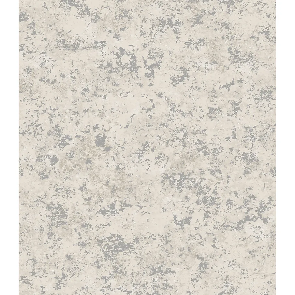 Papier peint Vinyle Intissé GoodHome Gmeli crème