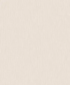 Papier peint vinyle intissé uni Latte beige clair L.1005 x l.53cm Lutèce
