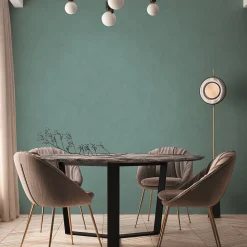 Papier peint vinyle intissé uni bleu vert L.53 x l.1005 cm GoodHome Izier