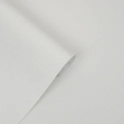 Papier peint vinyle intissé à peindre relief gauffré blanc L.1000 x l.52 cm Laura Ashley Annecy
