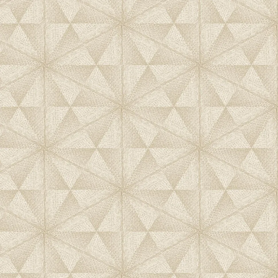 Papier peint vinyle intissé Fibre d'or beige L.1005 x l.53cm Lutèce