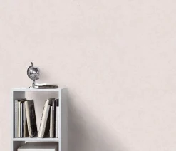 Papier peint vinyle intissé uni beige crème L.1005 x l.53cm, Erismann Flair