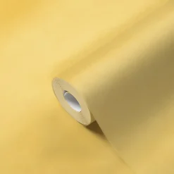 Papier peint Vinyle Intissé GoodHome Izier ocre