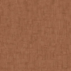 Papier peint vinyle intissé uni Kopa terracotta L.1005 x l.53cm Lutèce