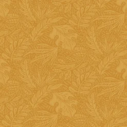 Papier peint vinyle intissé Tuklu GoodHome jaune ocre l.53 cm x 10m