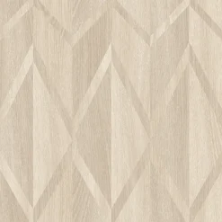 Papier peint vinyle intissé Cassata imprimé géométrique beige L.1000 x l.53cm GoodHome