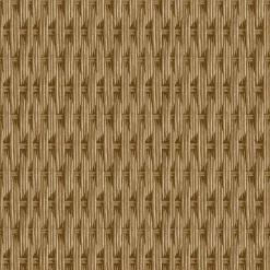 Papier peint vinyle intissé Villa Rosalie Lutece mat et satiné trompe l'œil paille beige, beige doré l.1005 x l.53 cm