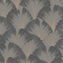 Papier peint Vinyle Intissé GoodHome Andesi gris