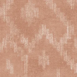 Papier peint vinyle intissé Mugavus GoodHome grand motif géométrique rose L. 10,05m x l. 0,53m