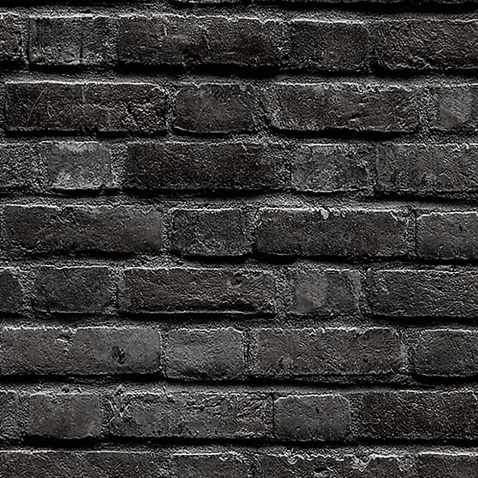 Papier peint Vinyle Intissé GoodHome Grune gris anthracite