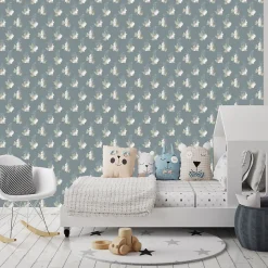Papier peint Vinyle Intissé GoodHome Ramsdell vert