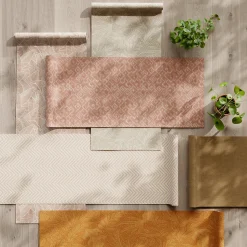 Papier peint vinyle intissé Pufos GoodHome uni texturé beige L. 10,05m x l. 0,53m