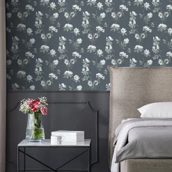 Papier peint Vinyle Intissé GoodHome Rubin gris