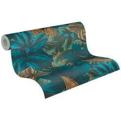 Papier peint vinyle sur intissé Jungle L.10.05 x l.0.53 m. - Réf. AS-392221