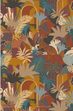 Papier peint vinyle sur intissé Jungle L.10.05 x l.0.53 m. - Réf. SP15952