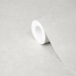 Papier peint vinyle sur intissé GoodHome Malmy blanc