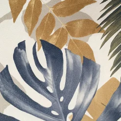 Papier peint vinyle sur intissé GoodHome Ferula bleu