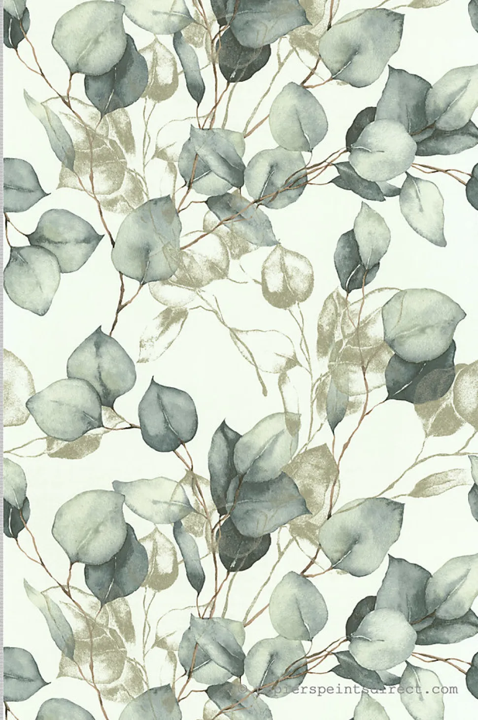 Papier peint vinyle sur intissé Fleur L.10.05 x l.0.53 m. - Réf. LTC-11250204