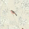 Papier peint vinyle sur intissé Fleur L.10.05 x l.0.53 m. - Réf. LTC-51224707