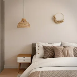 Papier peint vinyle sur intissé GoodHome Aune sable