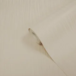 Papier peint vinyle sur intissé GoodHome métallique or pâle 53 cm