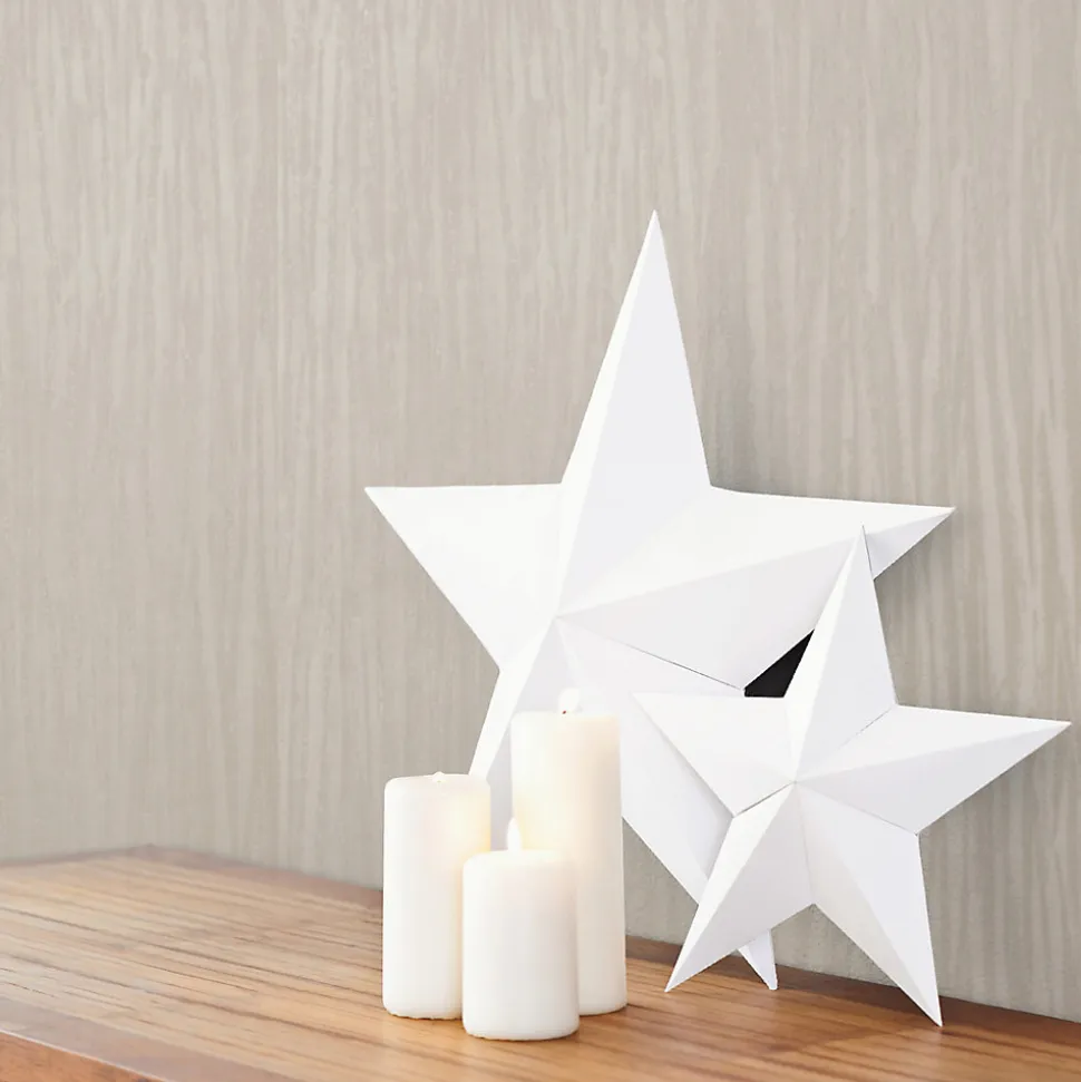 Papier peint vinyle sur intissé GoodHome métallique or pâle 53 cm
