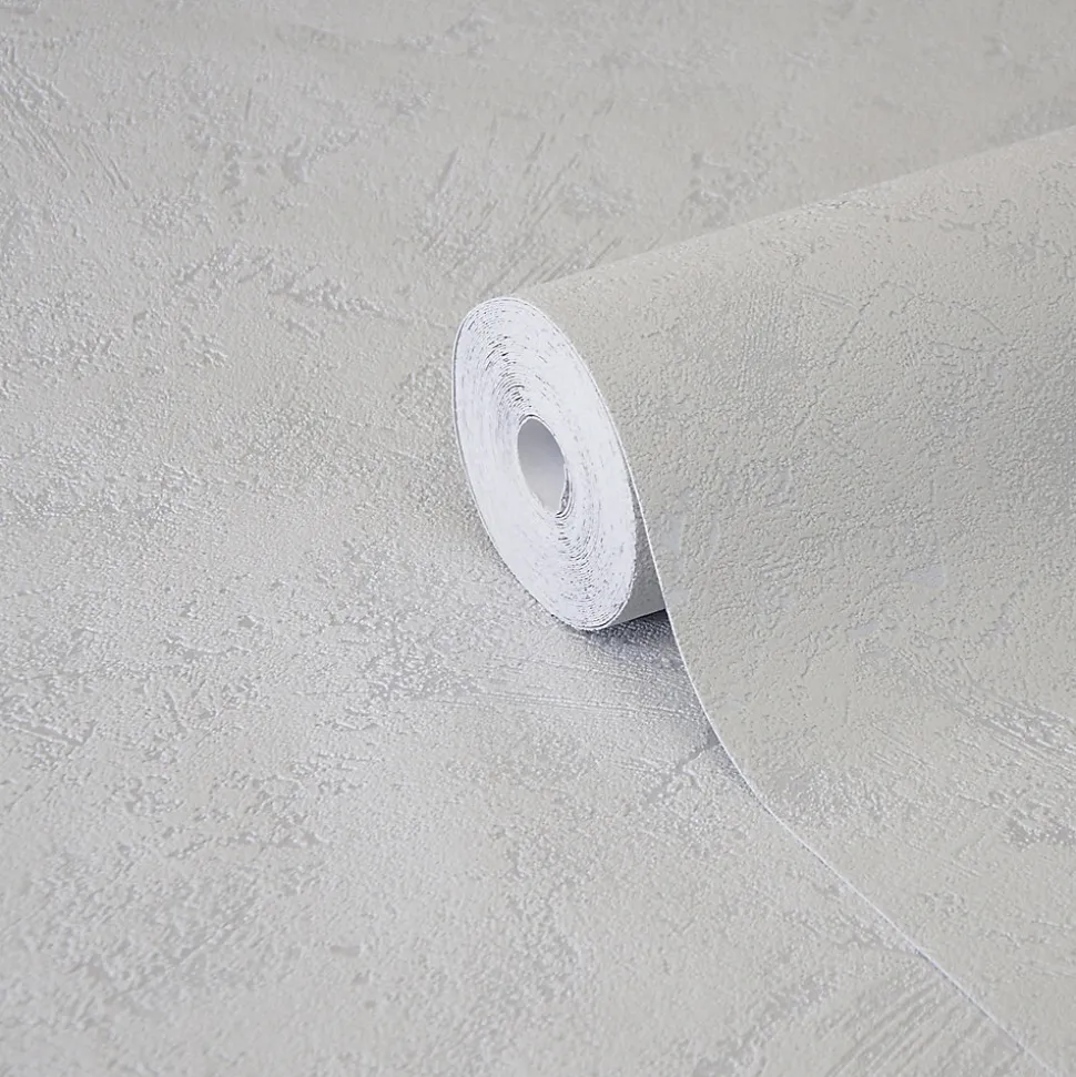 Papier peint vinyle sur intissé GoodHome Lancon gris