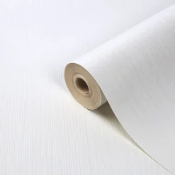 Papier peint vinyle sur intissé Pyrola GoodHome blanc