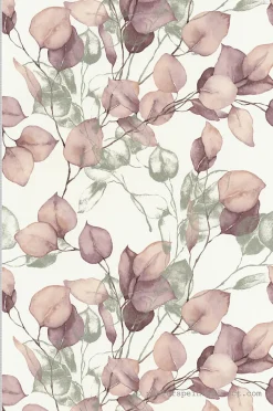 Papier peint vinyle sur intissé Fleur L.10.05 x l.0.53 m. - Réf. LTC-11250203