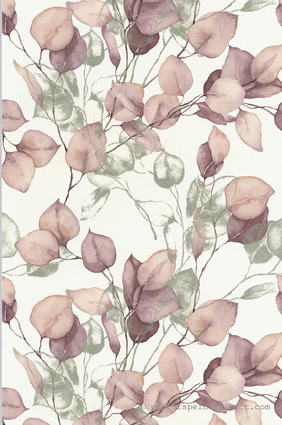 Papier peint vinyle sur intissé Fleur L.10.05 x l.0.53 m. - Réf. LTC-11250203