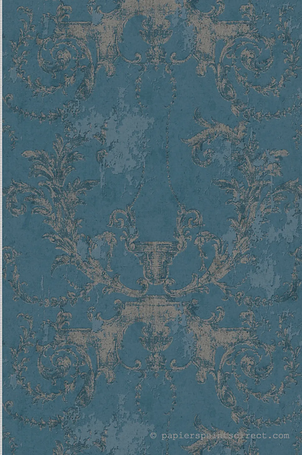 Papier peint vinyle sur intissé Classique L.10.05 x l.0.53 m. - Réf. MC-37648-5