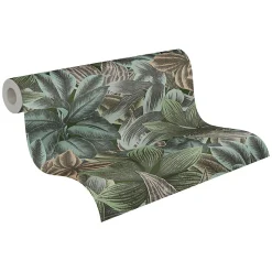 Papier peint vinyle sur intissé Jungle L.10.05 x l.0.53 m. - Réf. AS-392223