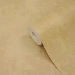Papier peint vinyle sur intissé GoodHome  Omey jaune