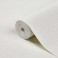 Papier peint vinyle sur intissé GoodHome Arceau blanc