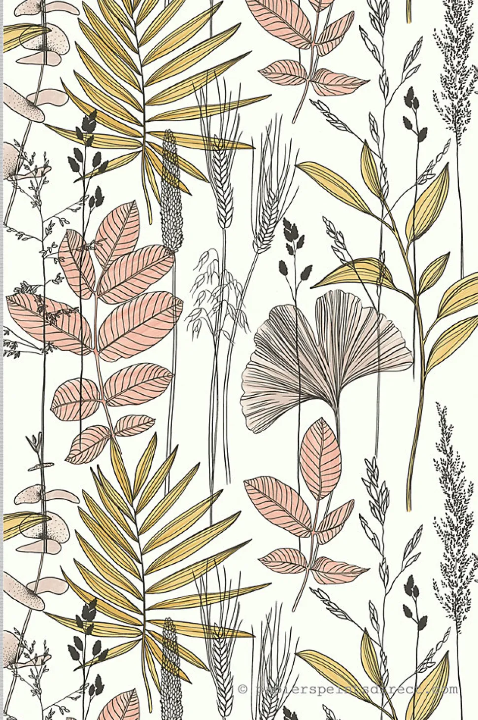 Papier peint vinyle sur intissé Nature L.10.05 x l.0.53 m. - Réf. LTC-51210307