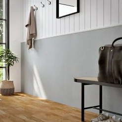 Papier peint vinyle sur intissé GoodHome Tille gris