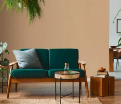 Papier peint vinyle sur intissé uni casual brun marron L.1005 x l.53cm Erismann
