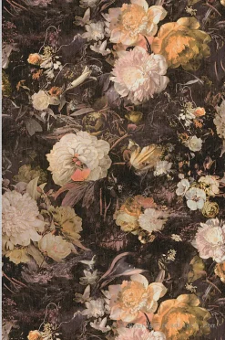 Papier peint vinyle sur intissé Fleur L.10.05 x l.0.53 m. - Réf. AS-388212