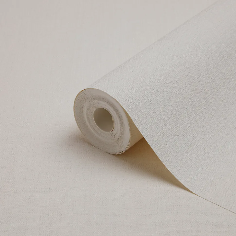Papier peint vinyle sur intissé GoodHome Tille blanc