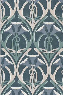 Papier peint vinyle sur intissé Art Déco L.10.05 x l.0.53 m. - Réf. LTC-51224004