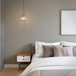 Papier peint vinyle sur intissé GoodHome Tille beige