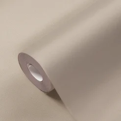 Papier peint vinyle sur intissé GoodHome  Aune taupe
