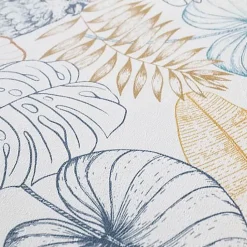 Papiers peints - Papier peint vinyle sur intissé - Jungle - Perroquet et végétation exotique - Rouleau(x)