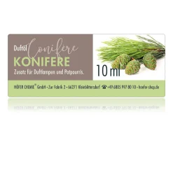 Parfum Conifère 10 Ml - Additif Pour Lampes À Parfum Et Pot-pourris