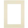 Passe-partout beige 40x50 cm ouverture 30x40 cm Fabriqué en France