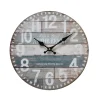 Pendules Horloge Murales Vintage Shabby 33,8x33,8x4
