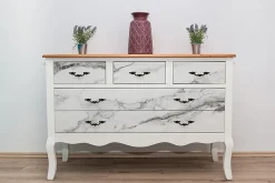 Placage de meuble autocollant Marbre clair 100x50