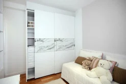 Placage de meuble autocollant Marbre clair 100x50